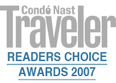 Condé Nast Traveler Top 100 Hotels 2007