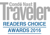 Condé Nast Traveler #3 Best Hotel in Italy 2016