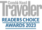 Condé Nast Traveler Readers' Choice Awards 2023